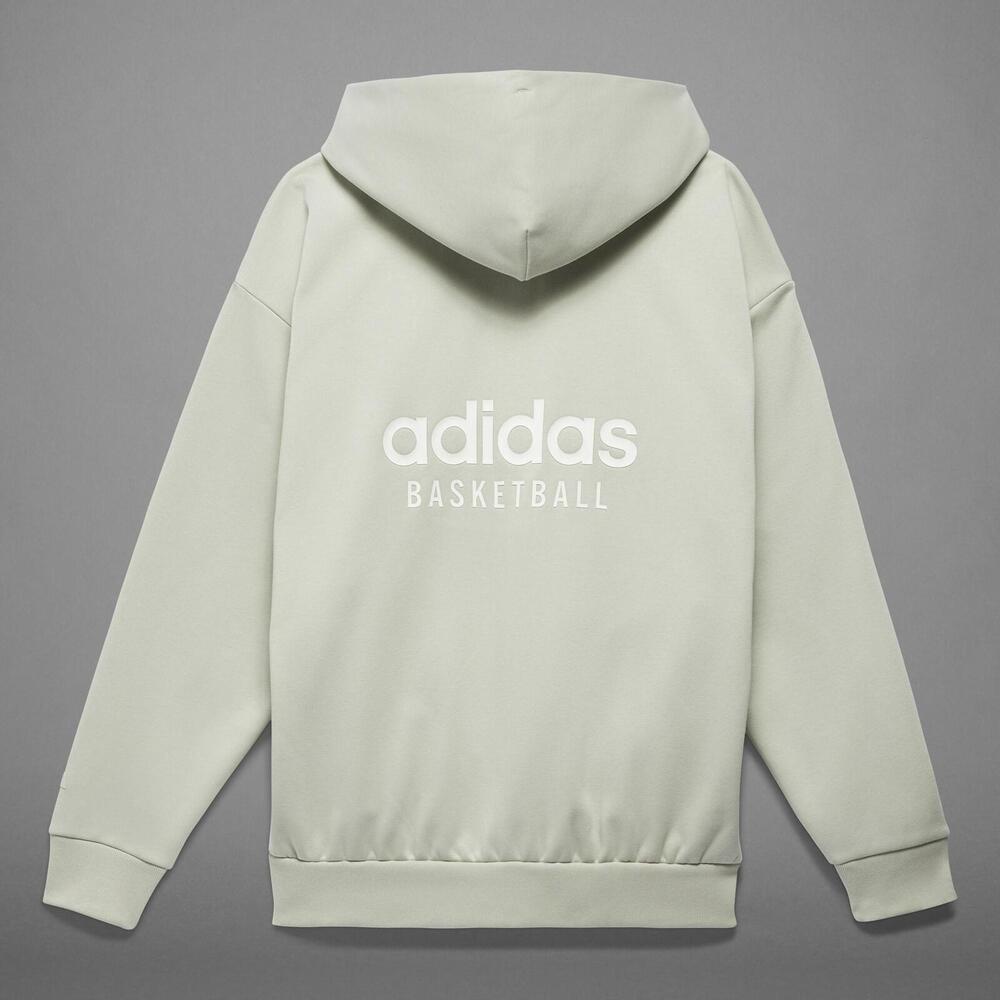 Adidas One Fl Hoody [IA3437] 男女 連帽上衣 帽T 運動 籃球 ONE BB 國際版 綠