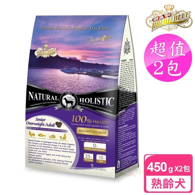 LV藍帶無穀濃縮 老犬 450g x 2包 海陸+膠原蔬果