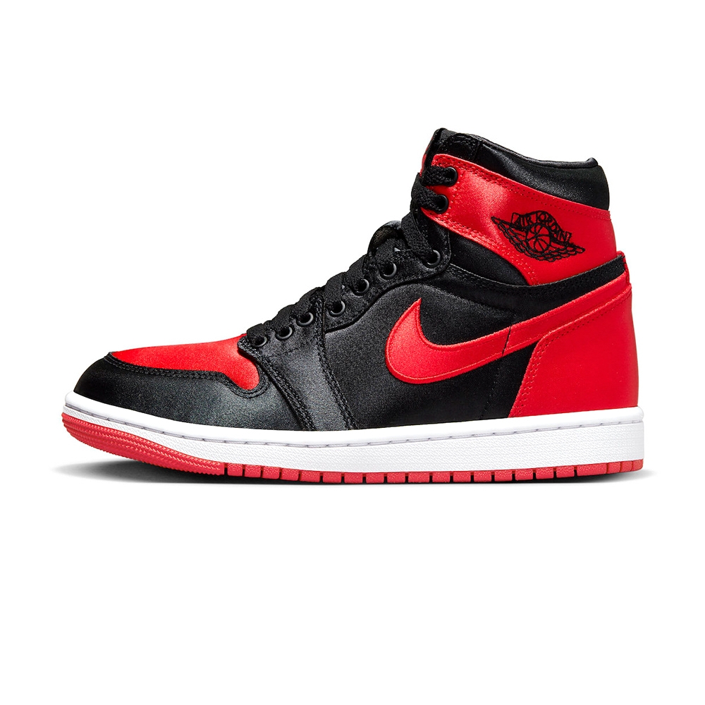 Nike Jordan 1 Retro High OG 女鞋 黑紅色 絲綢 喬丹 AJ1 休閒鞋 FD4810-061
