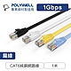 POLYWELL CAT6 高速網路傳輸扁線 /1M product thumbnail 1