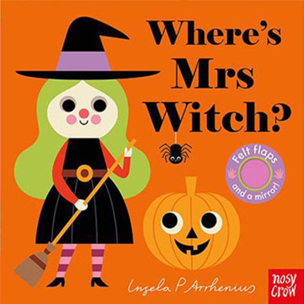Where's Mrs Witch? 女巫在那裡?不織布翻翻書 | 拾書所