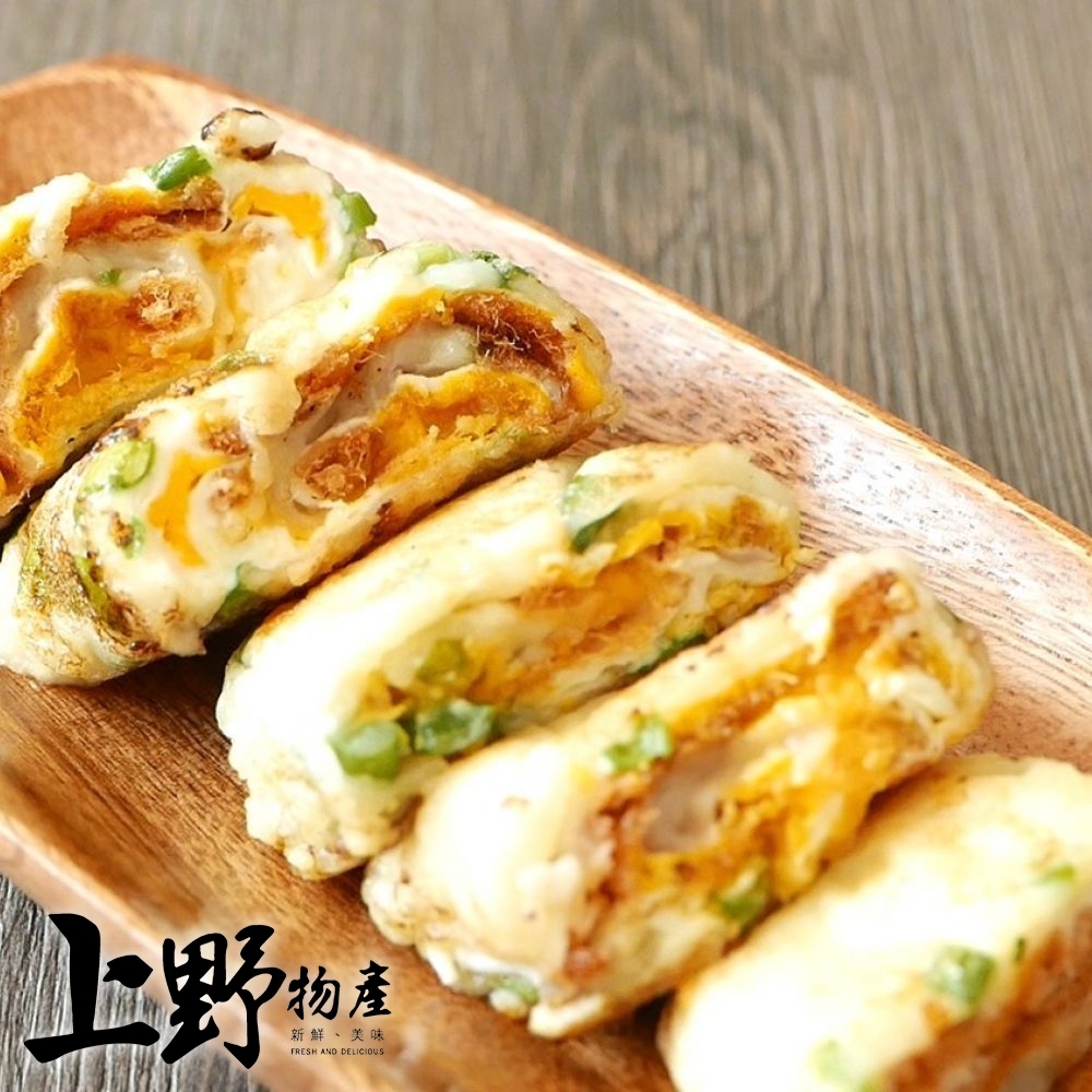 【上野物產】香蔥蛋餅皮(1800g/包 30片/包) x5包 (5包共150片)