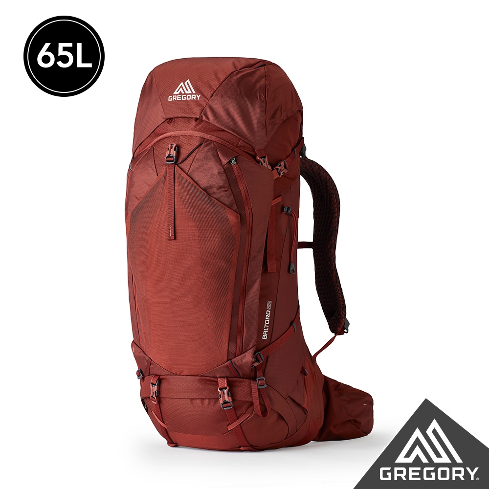 Gregory 65L BALTORO登山背包 磚石紅 M