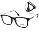 BURBERRY光學眼鏡 經典格紋方框/黑-銀#B2343F 3001 product thumbnail 1