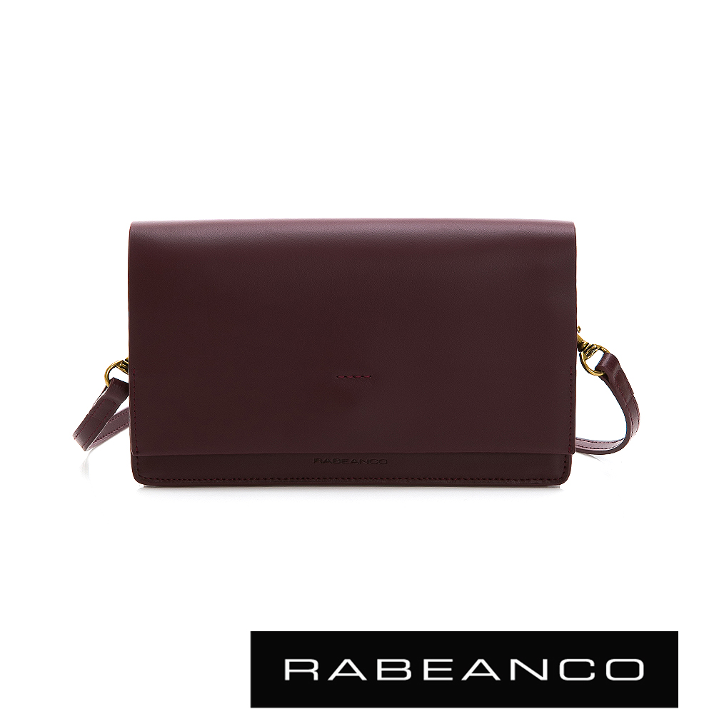 RABEANCO 迷時尚系列多夾層小方包 深紫