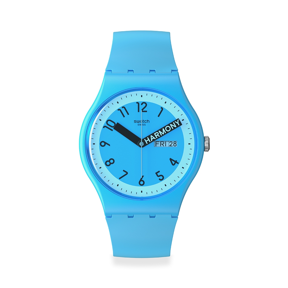 Swatch New Gent 原創系列手錶 PROUDLY BLUE (41mm) 男錶 女錶