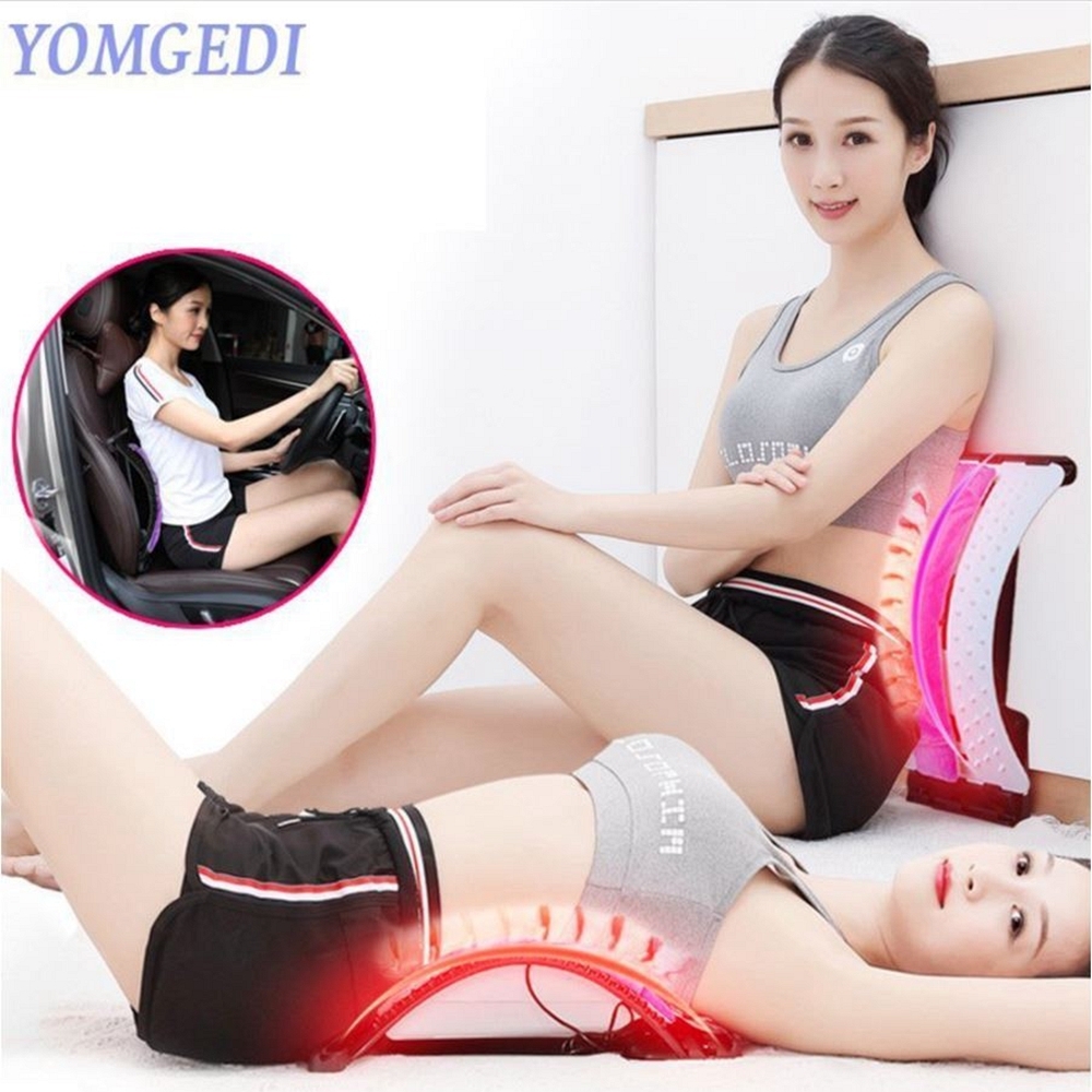 【YOGMEDI】HOT2 USB熱敷式 男女適用腰椎按摩器(腰部護理 1入)