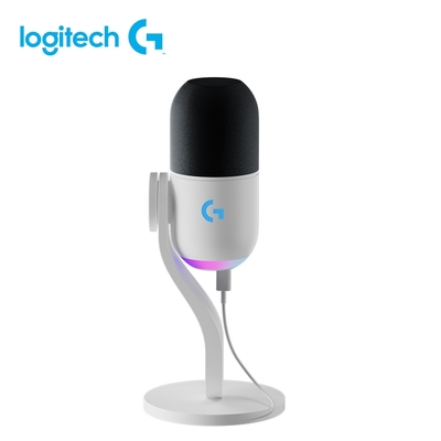 羅技 logitech G Yeti GX USB 麥克風-白