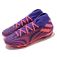 adidas 足球鞋 Nemeziz 3 MG 運動 男鞋 海外限定 愛迪達 訓練 支撐 包覆 紫 粉 EH0523 product thumbnail 1