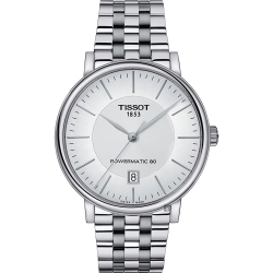 TISSOT 天梭 官方授權 CARSON 80 小時動力機械錶 迎春好禮-40mm T1224071103100