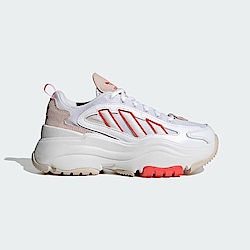 Adidas Ozgaia W ID8348 女 休閒鞋 運動 經典 復古 三葉草 厚底 老爹鞋 情人節 白 橘紅