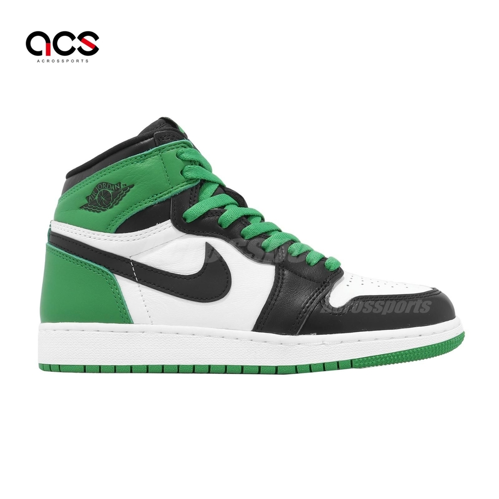 Nike Air Jordan 1 Retro High OG GS Lucky Green 黑綠女鞋大童FD1437