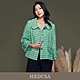 現貨【MEDUSA 曼度莎】大圓釦綠色毛呢羊毛外套（M-XL）｜小香風外套 西裝外套 毛呢外套 product thumbnail 1