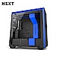 NZXT恩傑 H700 MID-TOWER CASE 電腦機殼/鋼化側透玻璃-黑藍 product thumbnail 1