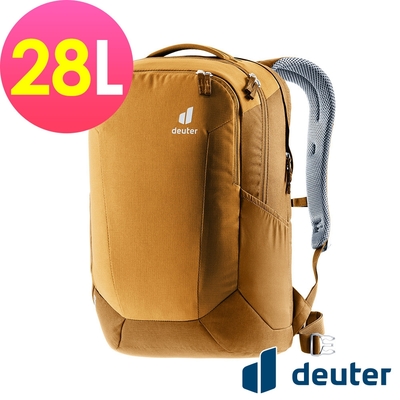 【deuter 德國】Giga 28L旅遊背包3812321棕黃/戶外健行包/書包/通勤背包/休閒後背包/筆電商務包*