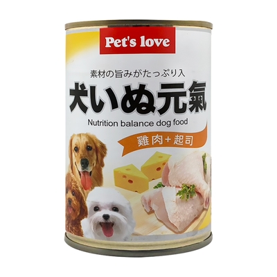 Pet s Love_元氣犬罐 400gx40入