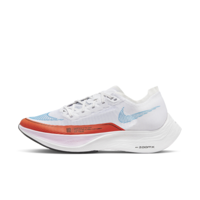 Nike W NIKE ZOOMX VAPORFLY NEXT% 2女慢跑鞋-白藍紅-CU4123102