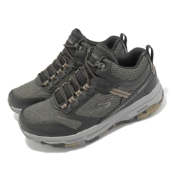 Skechers 越野跑鞋 Go Run Trail Altitude 男鞋 黑灰 棕 防潑水 路跑 郊山 戶外 舒適 220597BLK