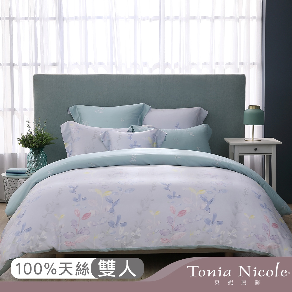 Tonia Nicole 東妮寢飾 曼斯菲莊園環保印染100%萊賽爾天絲被套床包組(雙人)