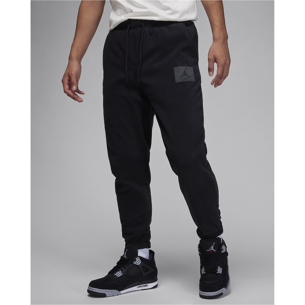 NIKE AS M J ESS STMT FLC WNTR PANT 男運動長褲-黑-FD7532010