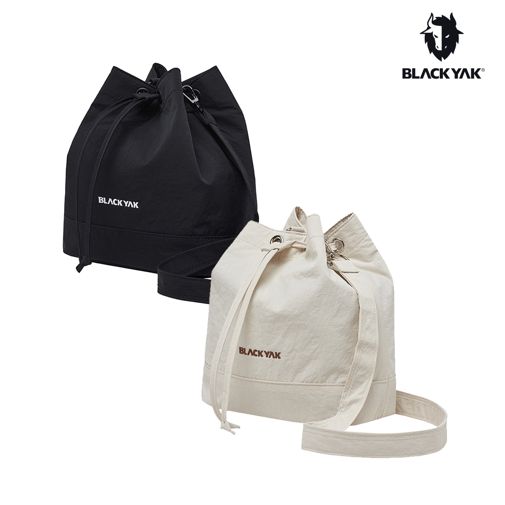 韓國BLACK YAK LUKLA水桶包(象牙白/黑色) 登山健行 斜肩包 小包 攻頂包 休閒包BYCB2NBD03