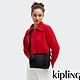 Kipling 經典黑菱格紋印花中型圓筒手提肩背兩用包-BINA M product thumbnail 1