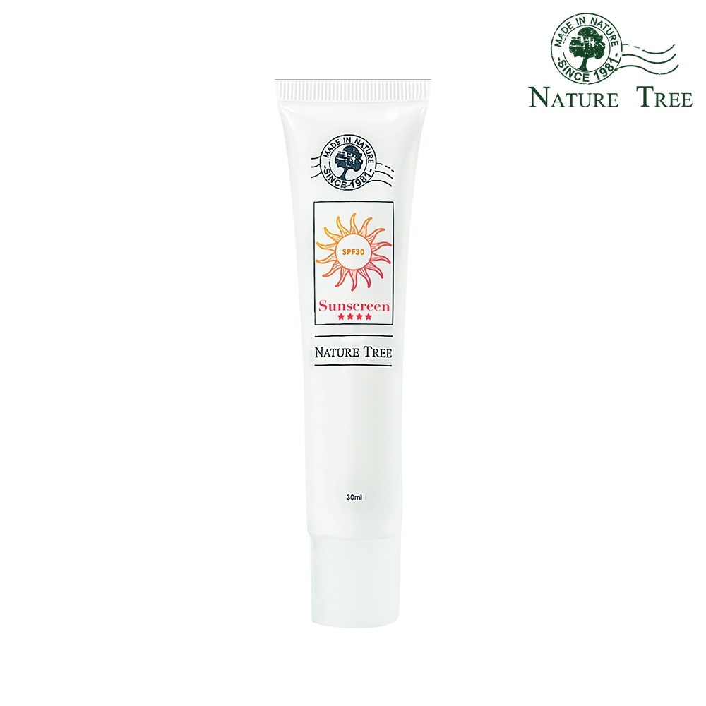 Nature Tree 晶透亮防曬霜30ml SPF30★★★★(物理防曬)