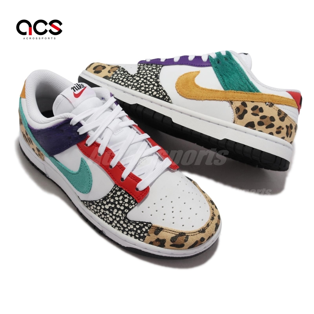 Nike Dunk Low SE Animal 女鞋獸紋豹紋動物拼接Patchwork DN3866-100