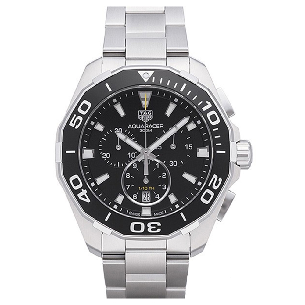 TAG HEUER 豪雅 AQUARACER 計時陶瓷黑CAY111A.BA0927x43