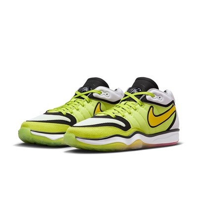 NIKE 籃球鞋 男鞋 女鞋 運動鞋 包覆 緩震 AIR ZOOM G.T. HUSTLE 2 EP 黃 DJ9404-300