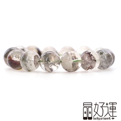 【晶好運】天然清透綠幽手珠16mm/招財開運石(BB-399/現貨)