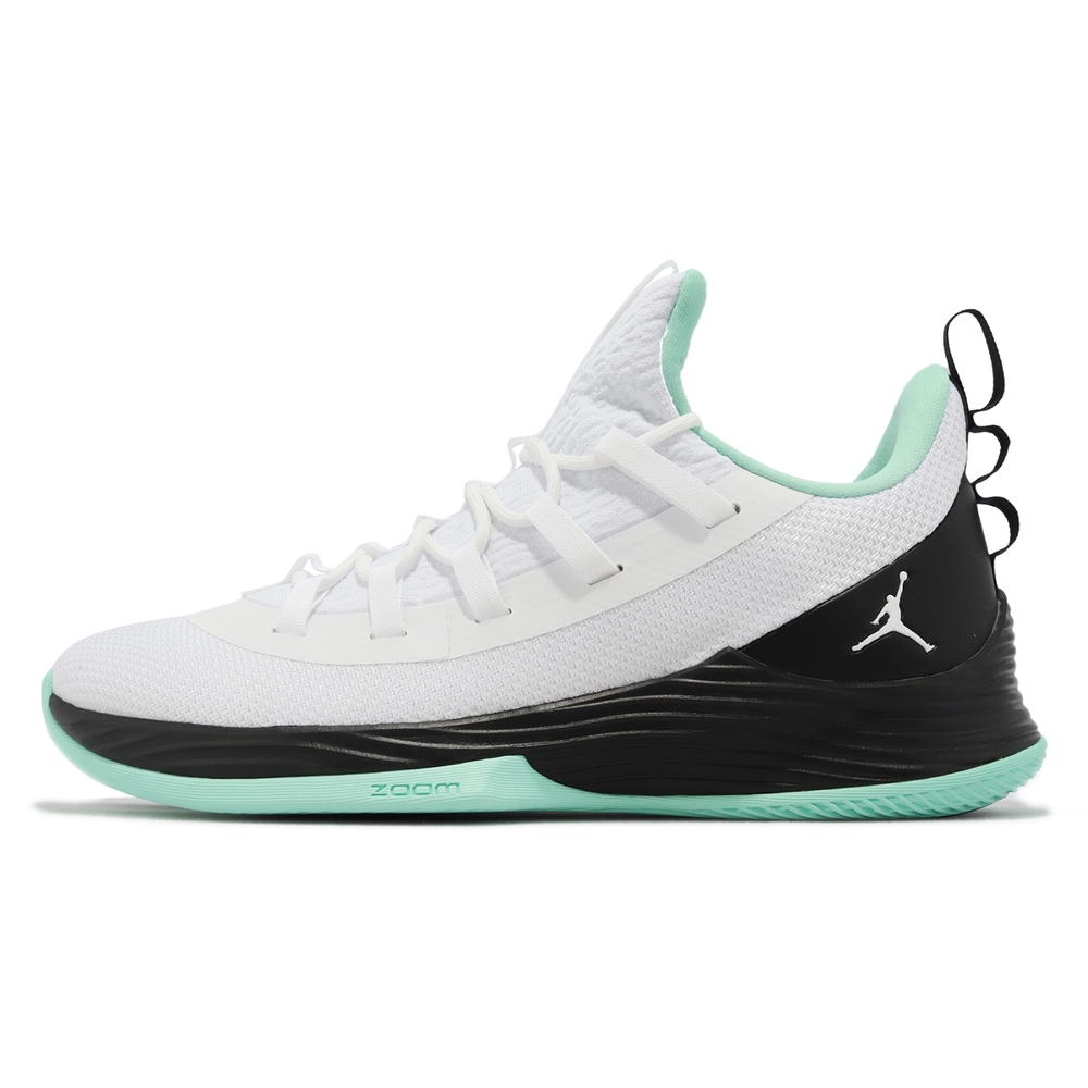 Nike 籃球鞋Jordan Ultra Fly 2 Low 男鞋白黑氣墊耐磨緩震運動鞋AH8110