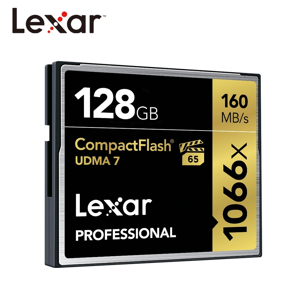 Lexar 雷克沙 1066x Compact Flash 高速記憶卡 128GB 公司貨