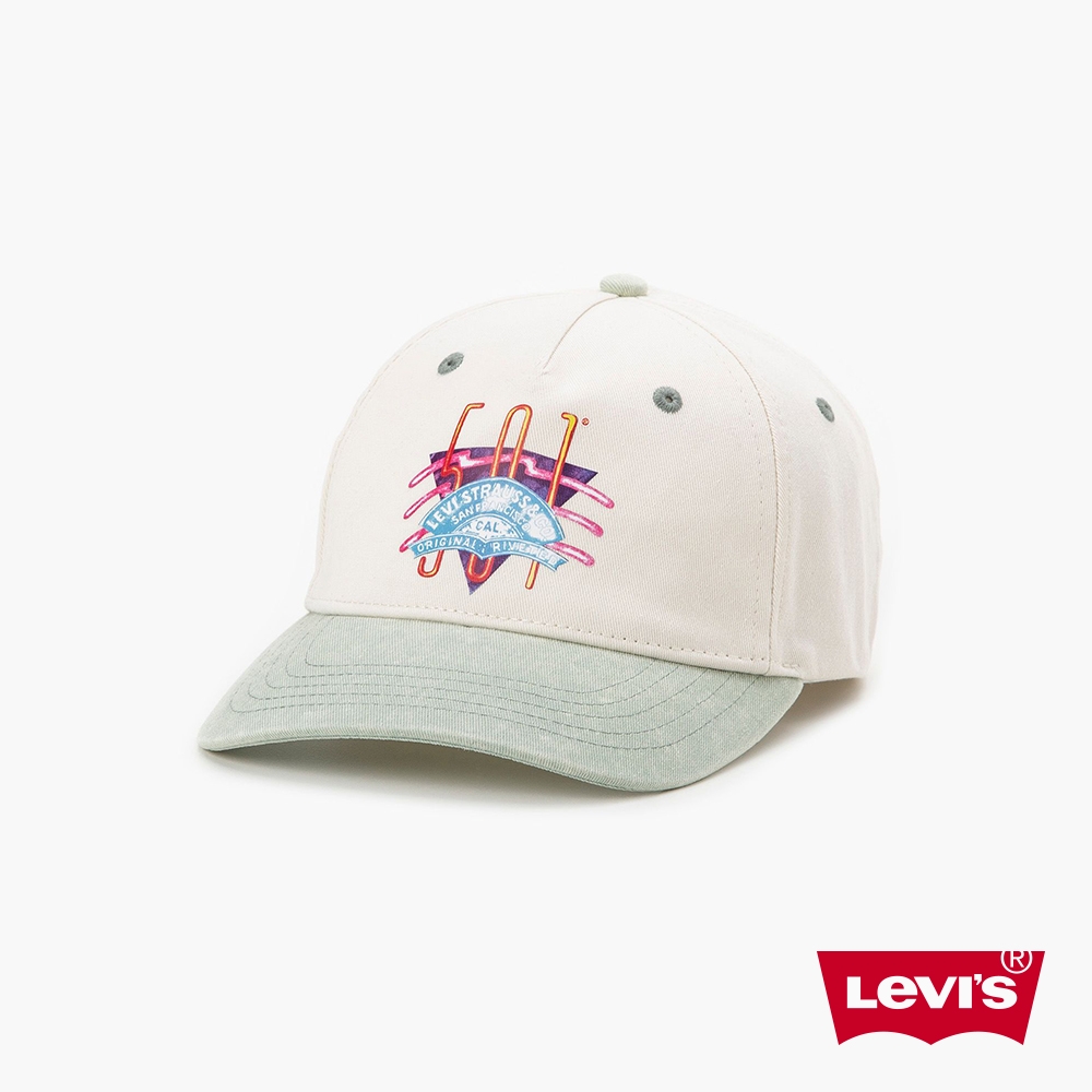 Levis 501 男女同款 可調式環釦棒球帽 / 精工刺繡Logo