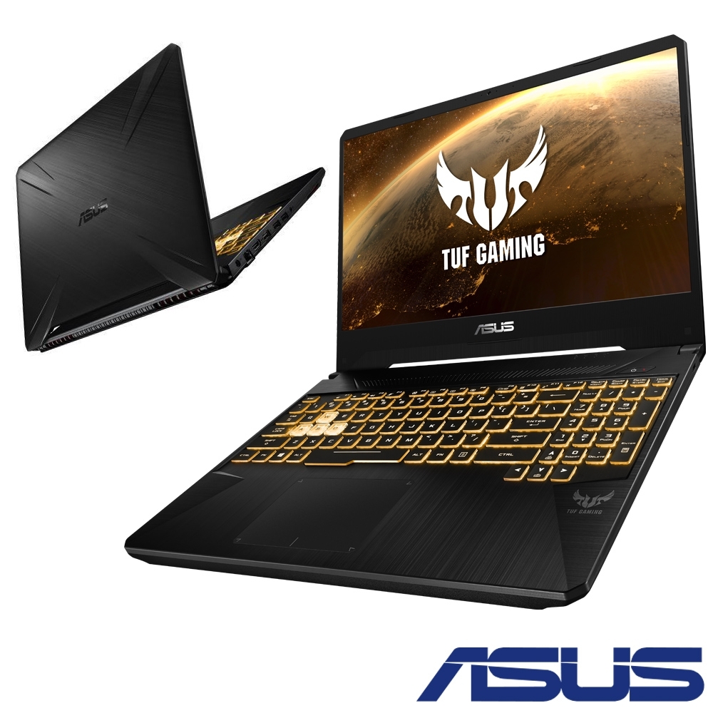 ASUS FX505DV 15吋電競筆電 (R7-3750H/RTX2060/8G+16G/PCIe 512G SSD+1TB/TUF/120 Hz/戰斧黑)其他系列