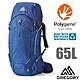 GREGORY KATMAI 65L 專業網狀透氣健行登山背包(M/L)_帝國藍 product thumbnail 1