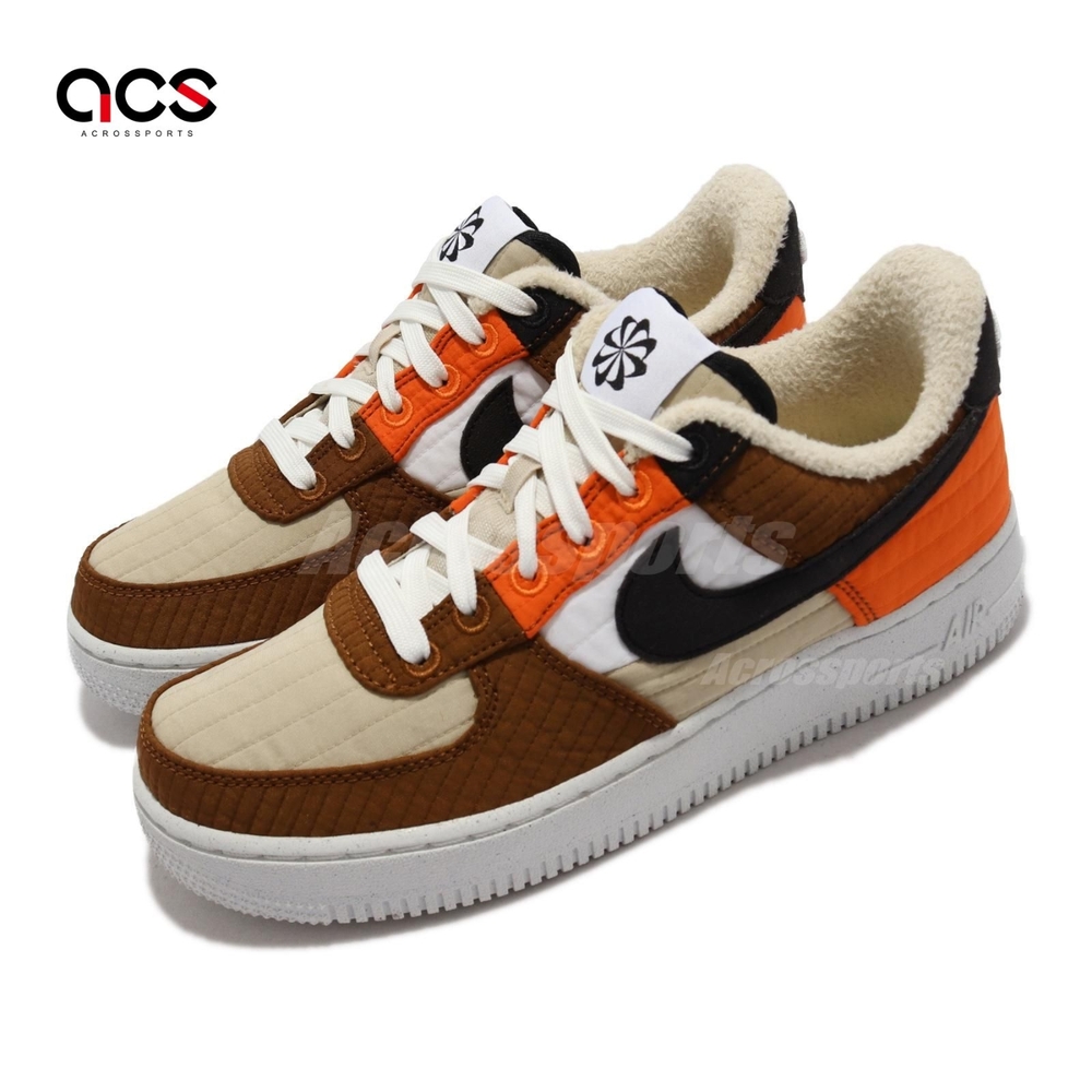 Nike 休閒鞋 Air Force 1 07 LXX 女鞋 經典款 內襯絨毛 拼接鞋面 舒適 穿搭 彩 DH0775-200