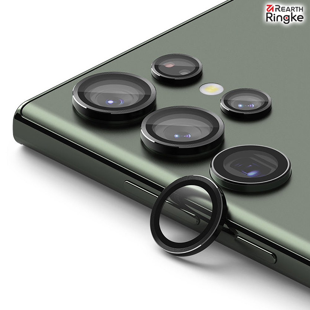 【Ringke】三星 Galaxy S23 / S23 Plus / S23 Ultra [Camera Lens Frame Glass] 鋼化玻璃鏡頭保護鋁框