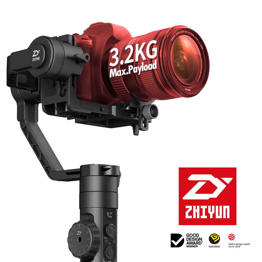 贈跟焦器 ZHIYUN 智雲 Crane 2 雲鶴 2 單眼用手持三軸穩定器 (公司貨)