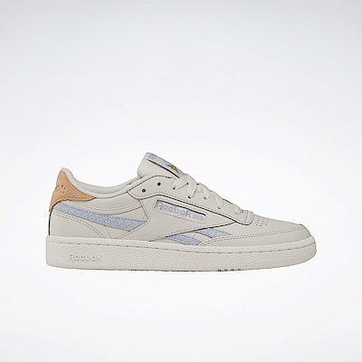 Reebok Club C Revenge [100074242]女 休閒鞋 運動 經典 復古 皮革 百搭 米藍