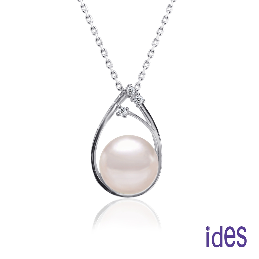 ides愛蒂思 日本設計AKOYA經典系列天然珍珠項鍊10-11mm/珍愛