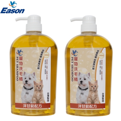 YC 寵物洗毛精1000ml 2瓶 洋甘菊配方 全齡犬全齡貓適用