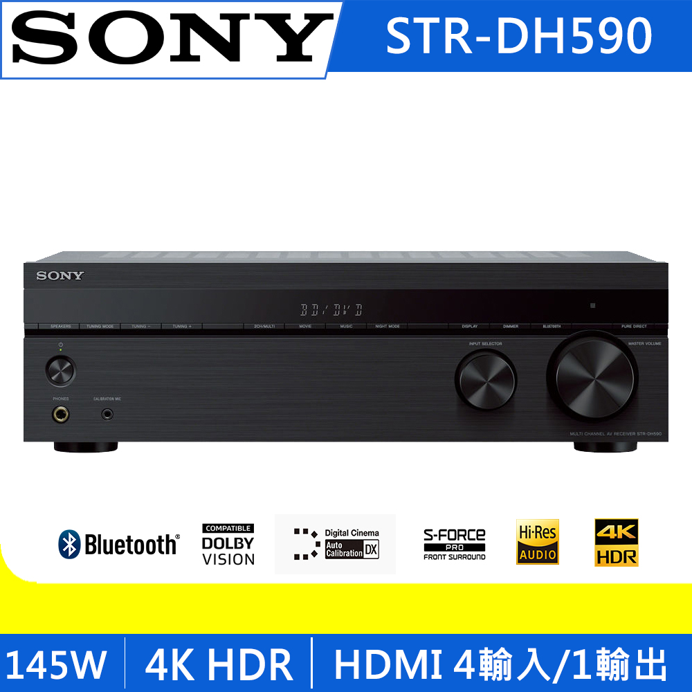 【超值】SONY 5.2聲道環繞擴大機 STR-DH590 - 擴大機 - @網紅直播人氣商品