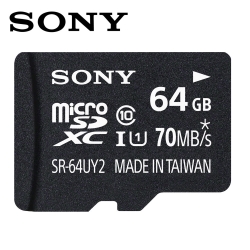 SONY 64GB microSDXC U1 C10 記憶卡