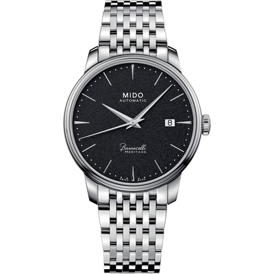 MIDO 美度 官方授權 Baroncelli 永恆系列 72小時動力儲存機械錶 送禮推薦-39mm M0274071105100