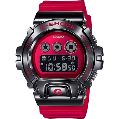 CASIO 卡西歐 G-SHOCK DW-6900 25周年金屬手錶 迎春好禮 GM-6900B-4