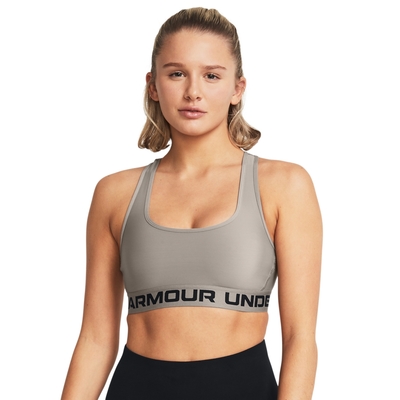 【UNDER ARMOUR】女 Crossback 中衝擊運動內衣_1376437-294