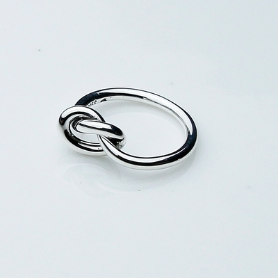 GEORG JENSEN 喬治傑生 A44B LOVE KNOT 純銀戒指