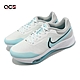 Nike 高爾夫球鞋 Air ZM Infinity Tour Next% 寬楦 男鞋 女鞋 水藍色 鞋釘 緩震 DM8446-114 product thumbnail 1