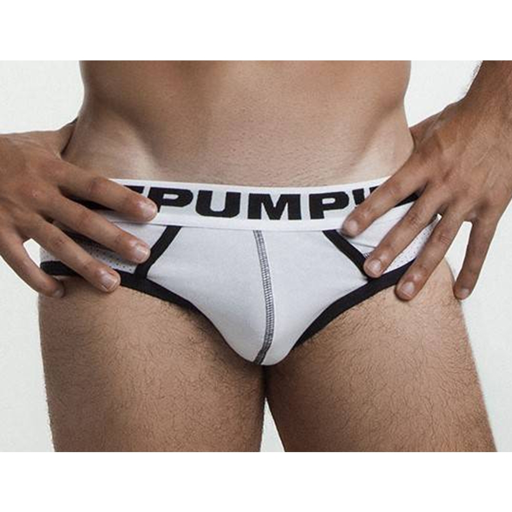PUMP!Drop-Kick白色三角內褲